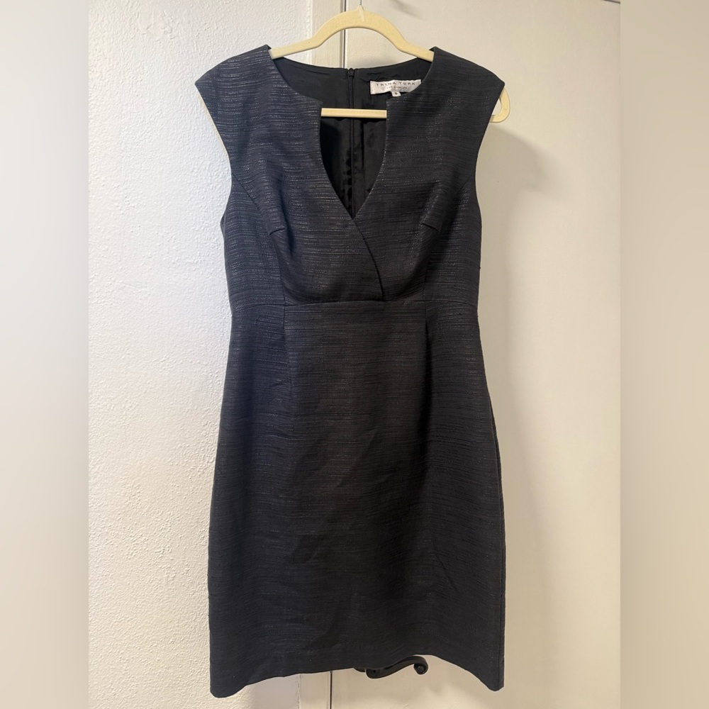 Trina Turk Charcoal Cocktail Dress